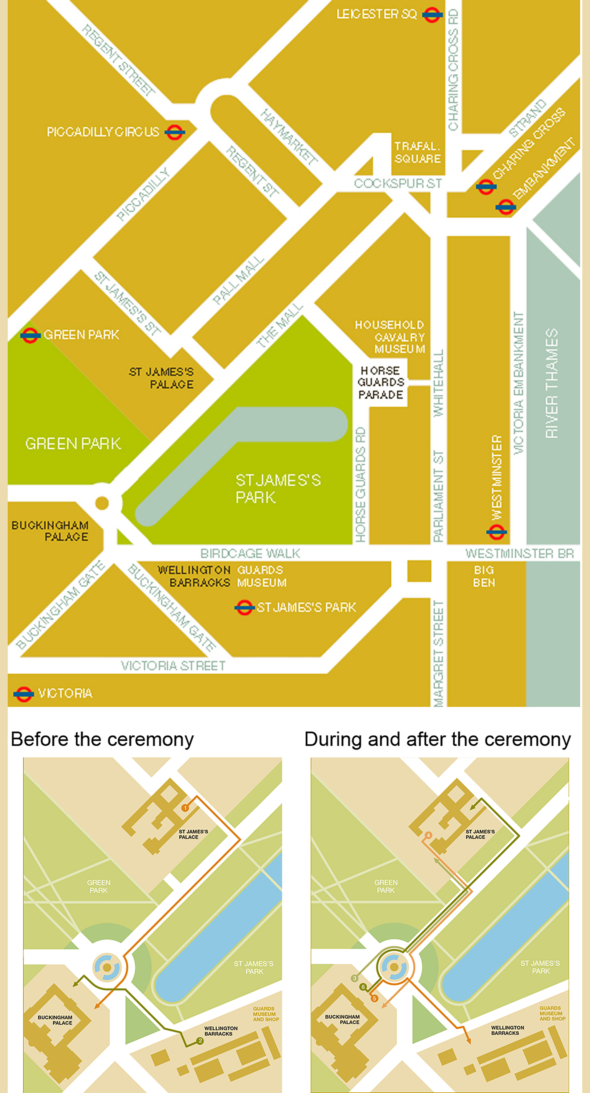 Buckingham Palace Layout Map